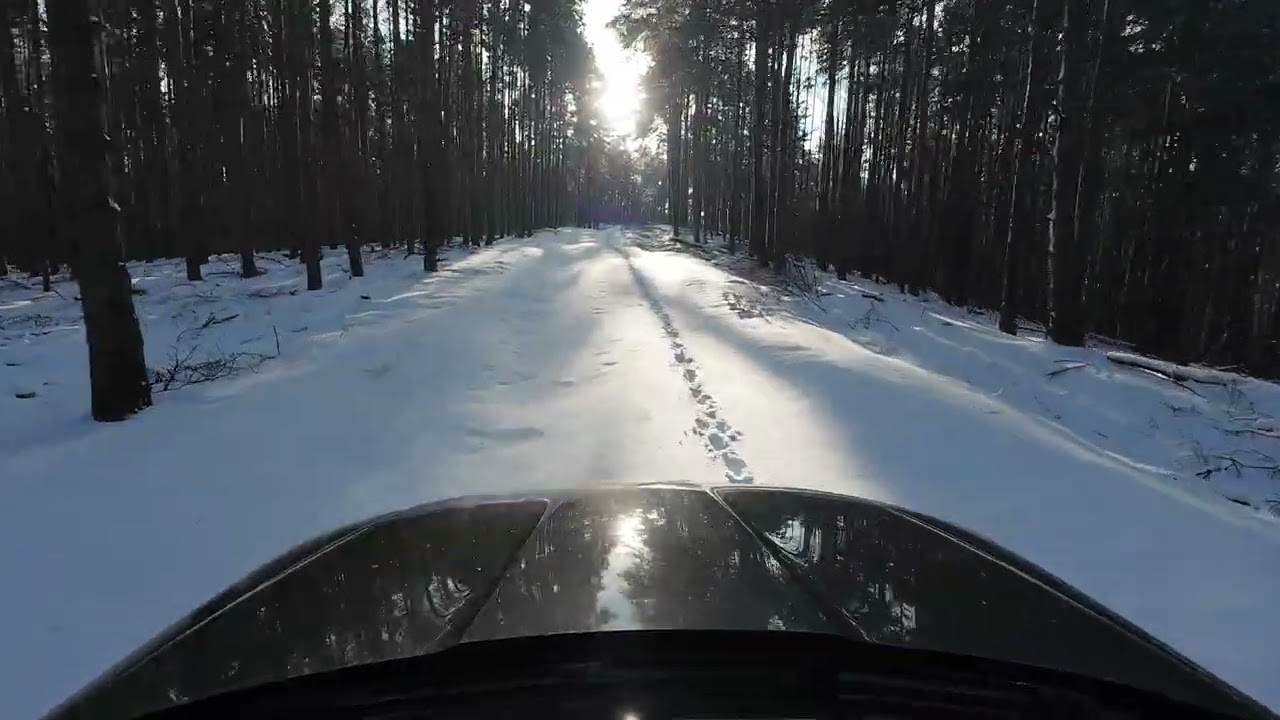 Mit SUV und Dji durch den Schnee.🥳