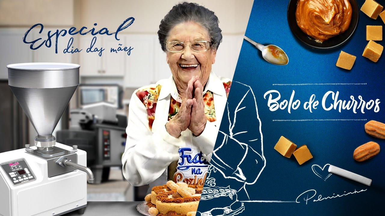 Bolo de Churros da Palmirinha com as Máquinas da MCI | FESTA NA COZINHA | ESPECIAL DIA DAS MÃES #16