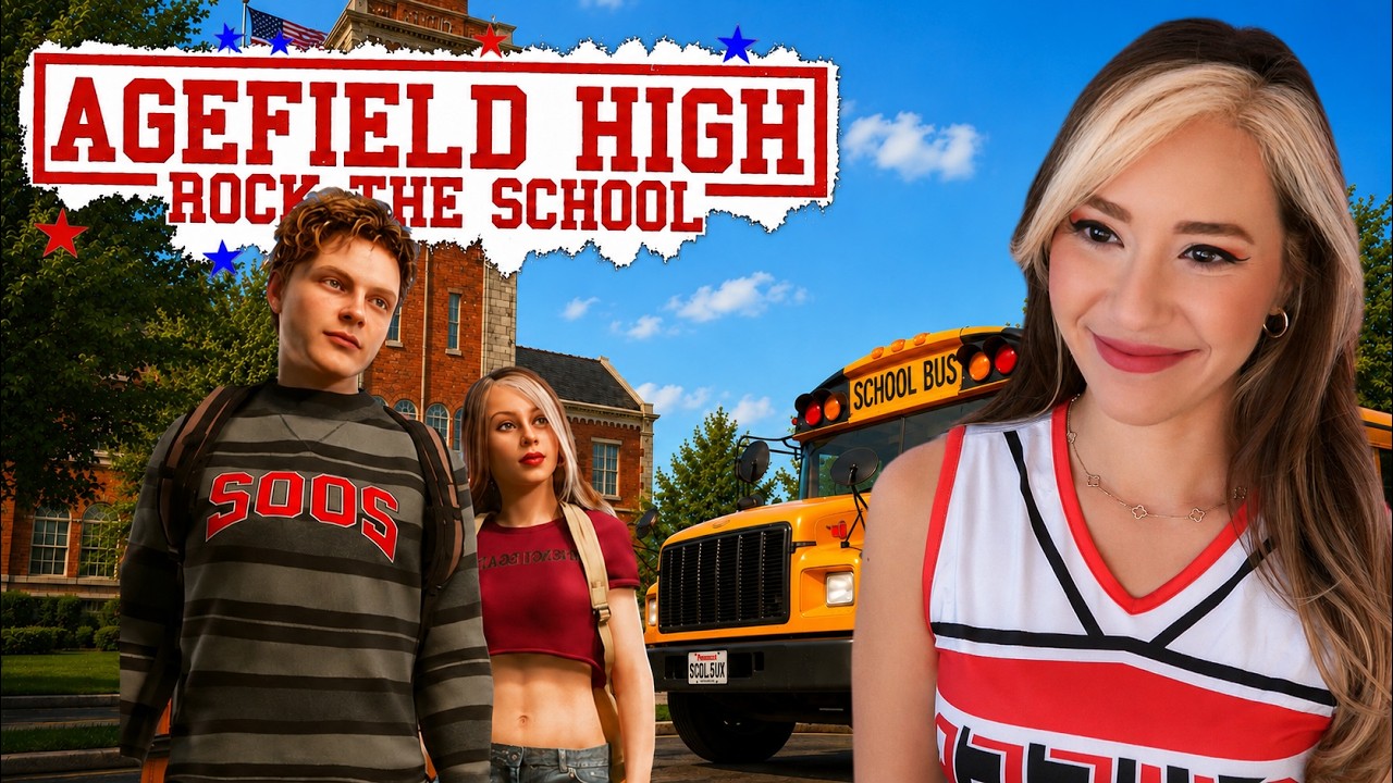 Agefield High: Rock the School FULL Gameplay Day 1