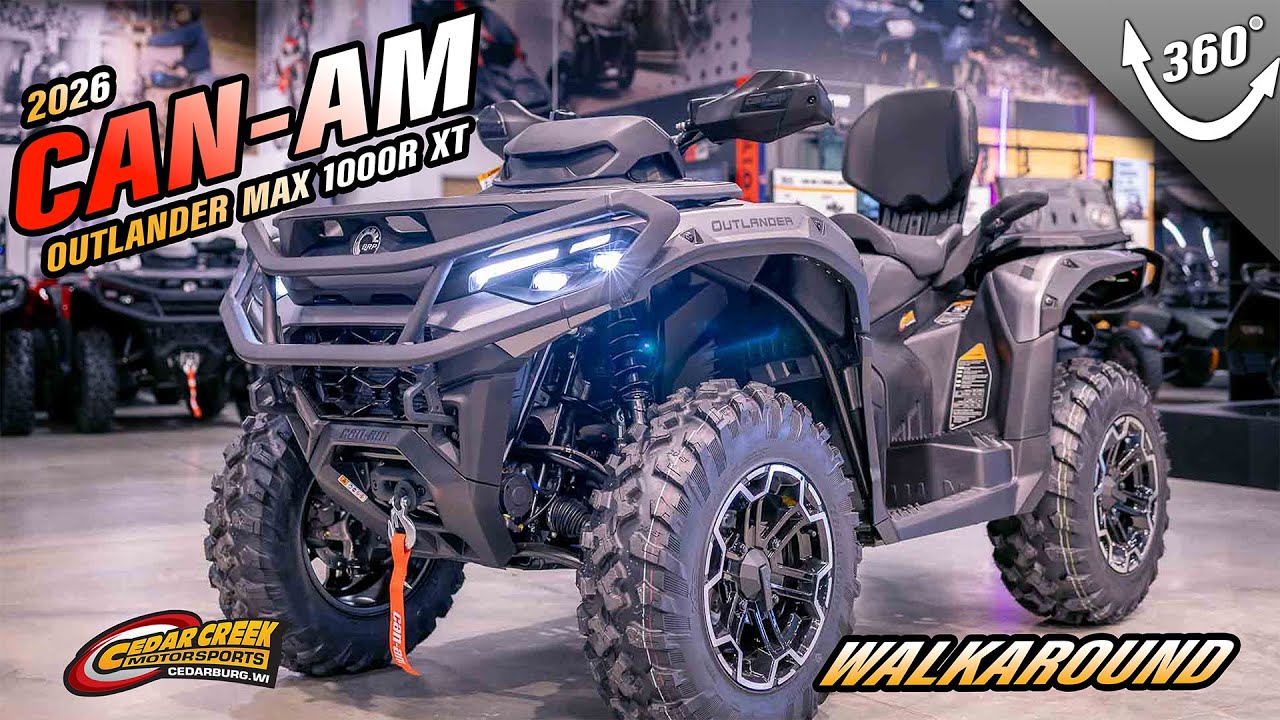 Walkaround | 2026 Can-Am® Outlander MAX XT 1000R