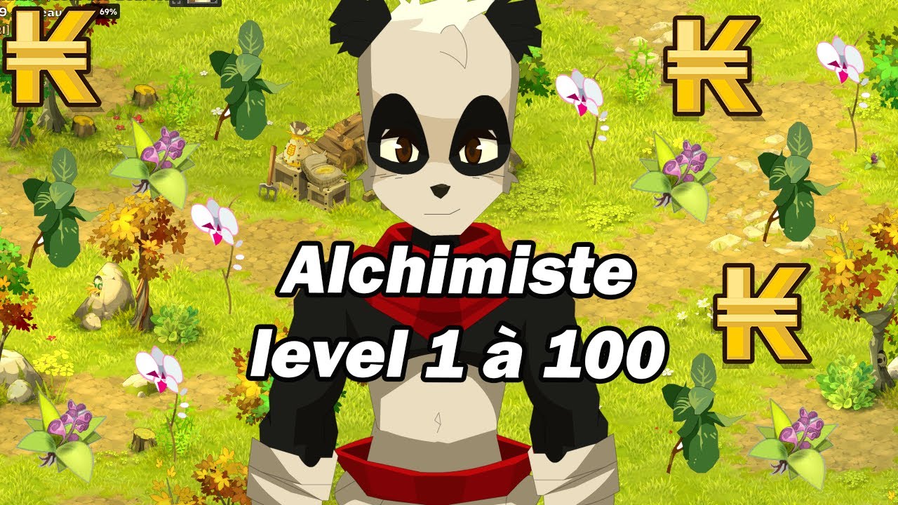 Combien de kamas pour monter Alchimiste du level 1 à 100 ? Dofus 3.0
