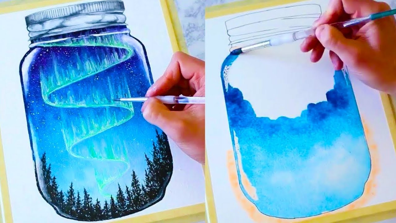 Amazing Watercolor Painting Compilation - MUST SEE