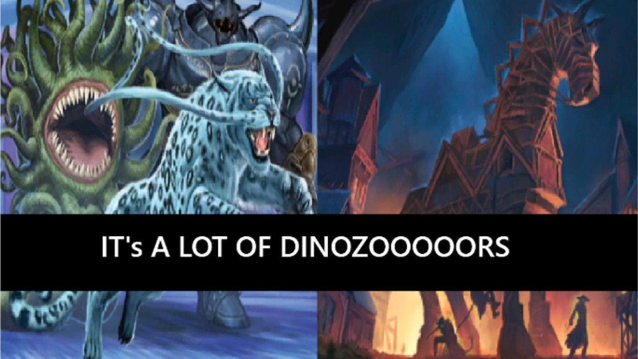 Who like DINOZOR STOMPING?? Well, I do.  | MTG Arena Standart