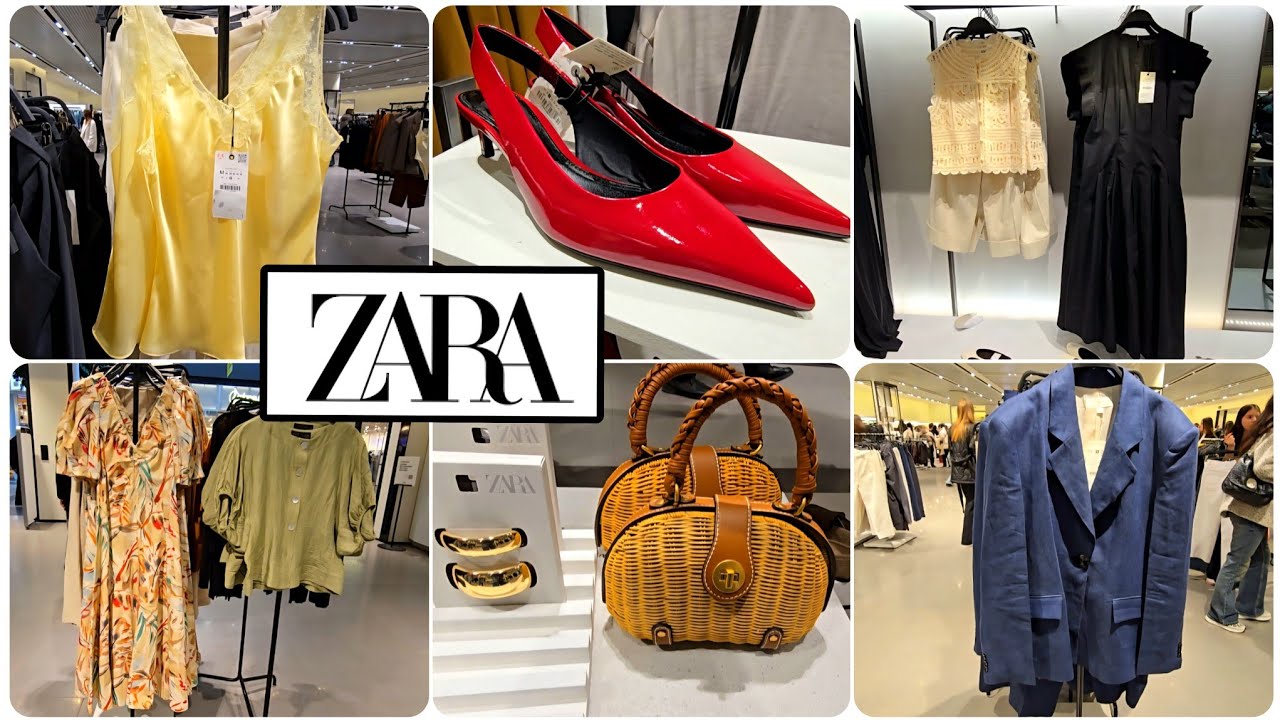 Шоппинг в ZARA 🔥 Новая Весенняя Женская Коллекция. Лен, Шелк, Шерсть, Кожа.