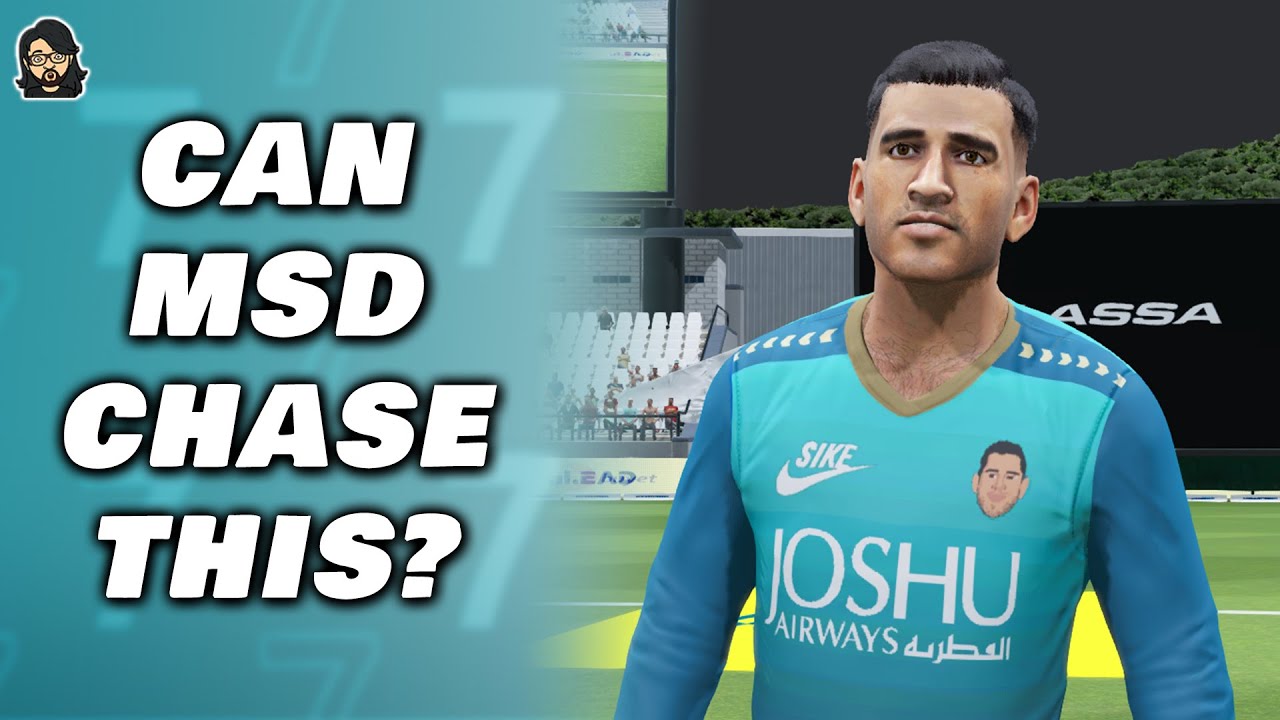 MS Dhoni Chasing vs Team Kohli 😳 • National League 🇮🇳 • Cricket 22