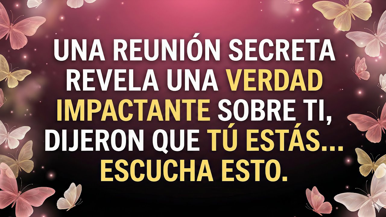 ALGO FUE DESCUBIERTO SOBRE TI EN UNA REUNIÓN SECRETA… ESCUCHA HASTA EL FINAL.