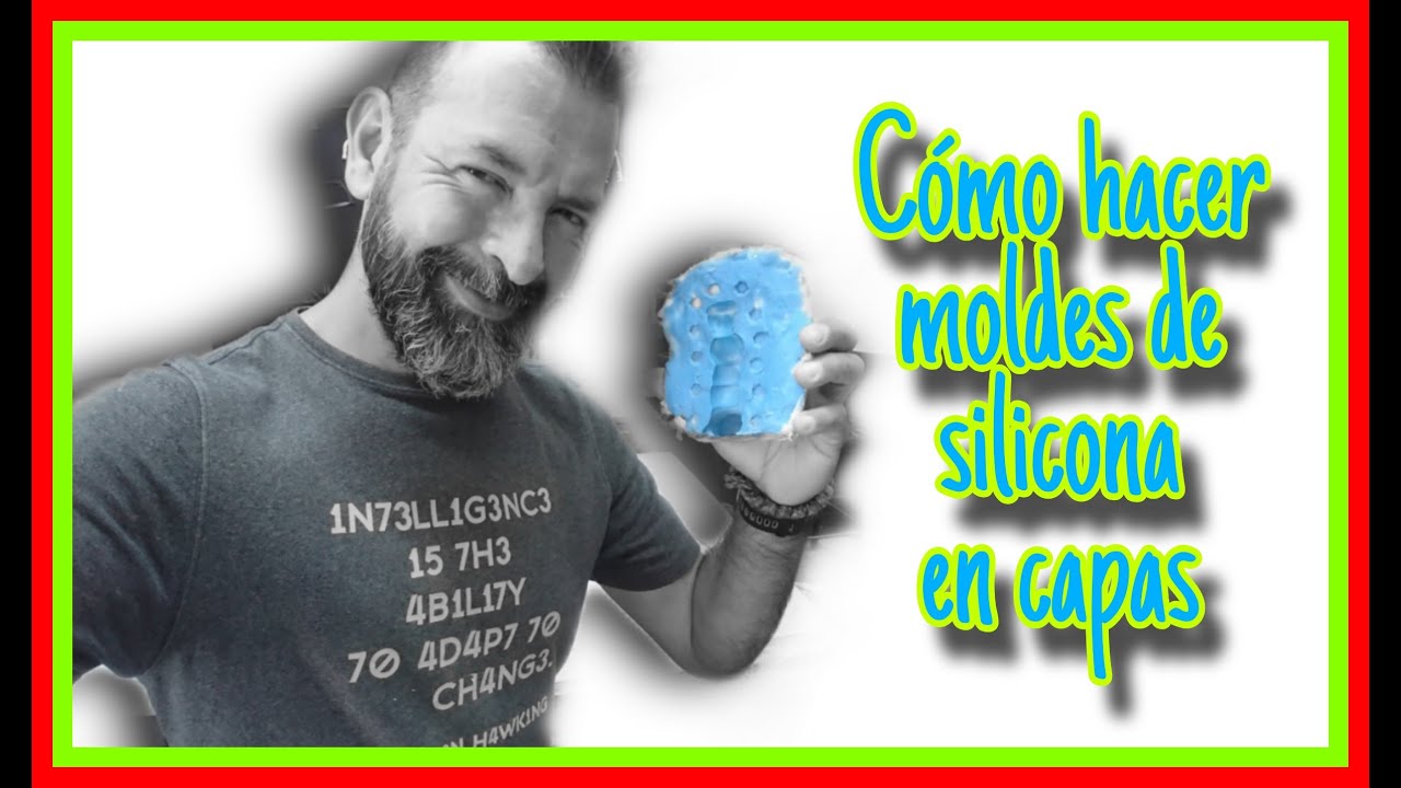💯⚒️💥CÓMO HACER MOLDES  DE CAUCHO DE SILICON POR CAPAS PASO A PASO🇲🇽🔨🔥