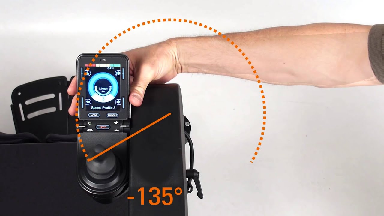 The Quickie Retractable Joystick Mount