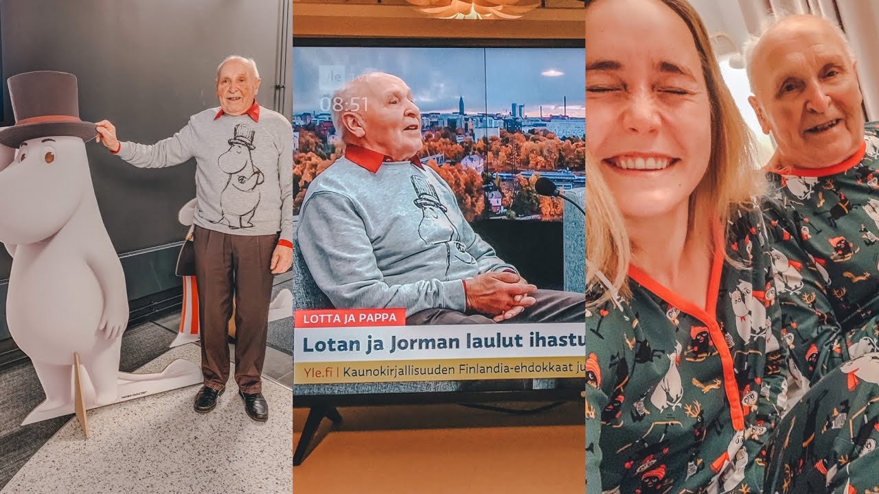 Lotta ja pappa Helsingissä + YLEn aamu