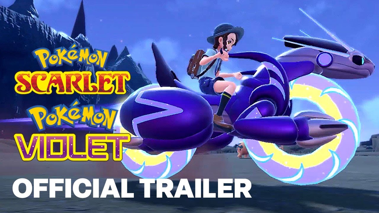 Pok&eacute;mon Scarlet & Violet Legendary Ride Trailer