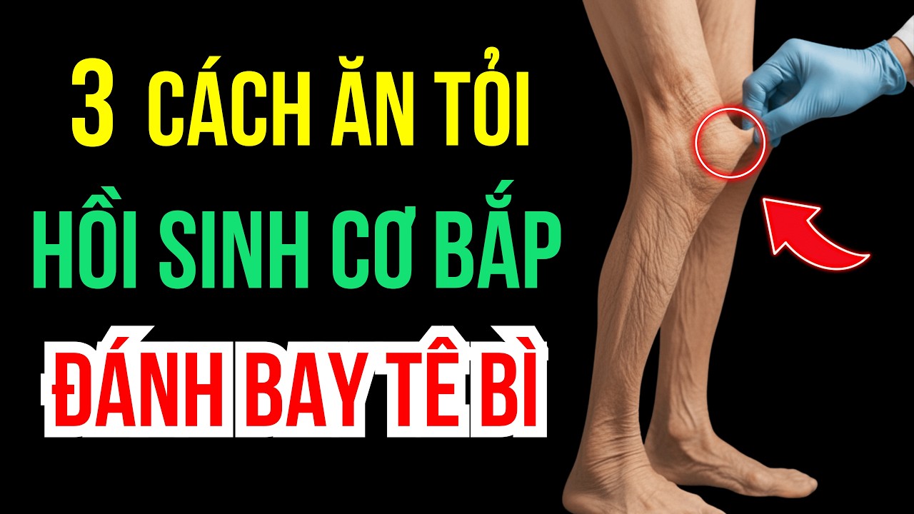 Bí Mật Củ Tỏi và 3 Cách Kết Hợp Vàng Mười – Cứu Đôi Chân Teo Tóp Tê Bì Tuổi Già | Sức Khỏe Tuổi Già