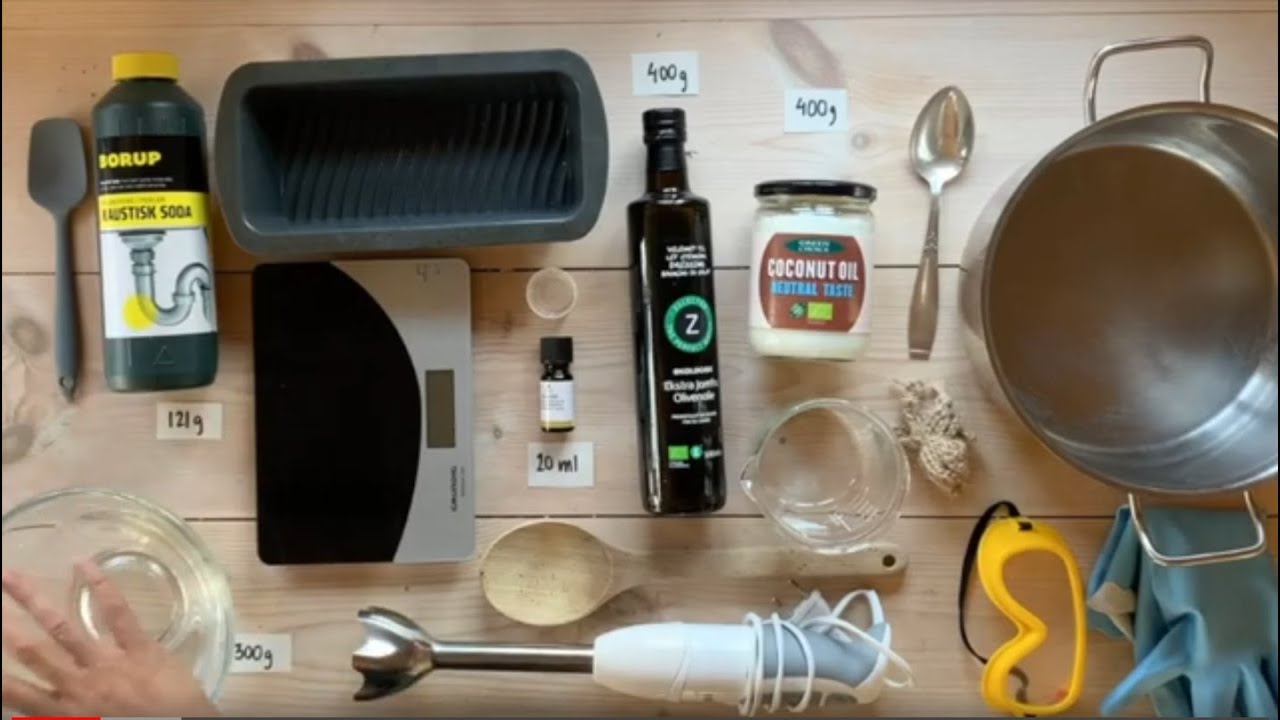 DIY S&aelig;bebar | Hjemmelavet koldr&oslash;rt s&aelig;be | Trin for Trin | GDS | DIY | Naturkosmetik