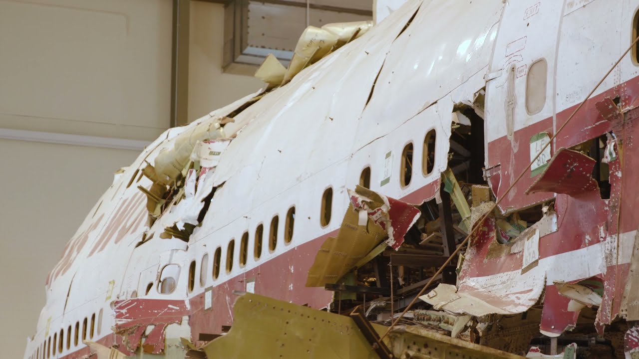NTSB TWA 800 Reconstruction Site B-Roll