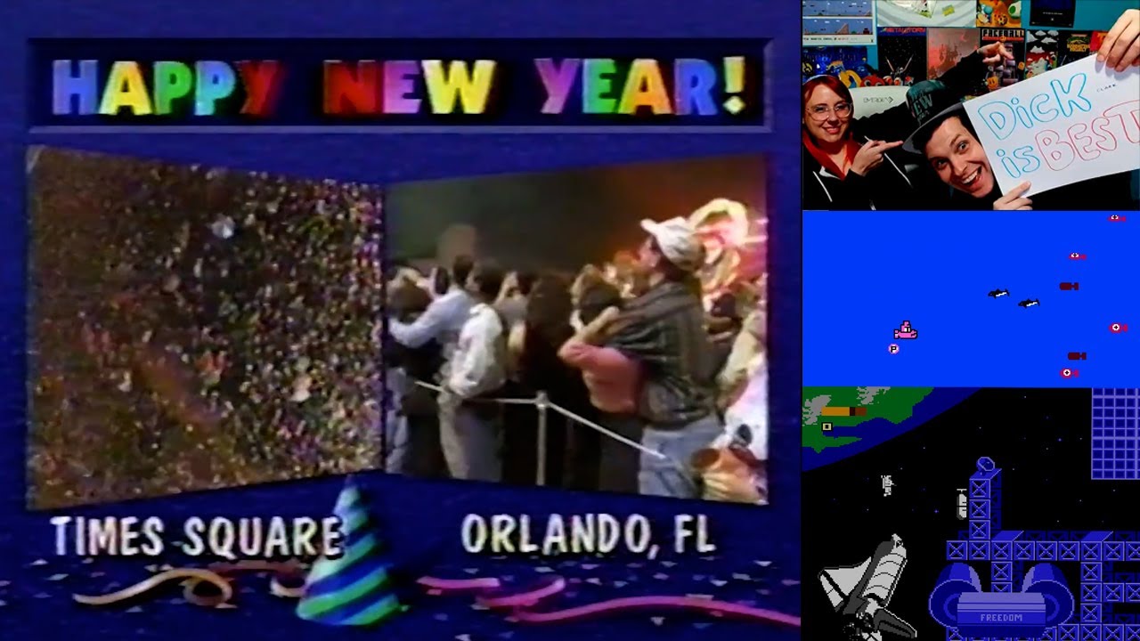 Erin and Mike 80s and 90s New Years Eve Stream! And NES games!