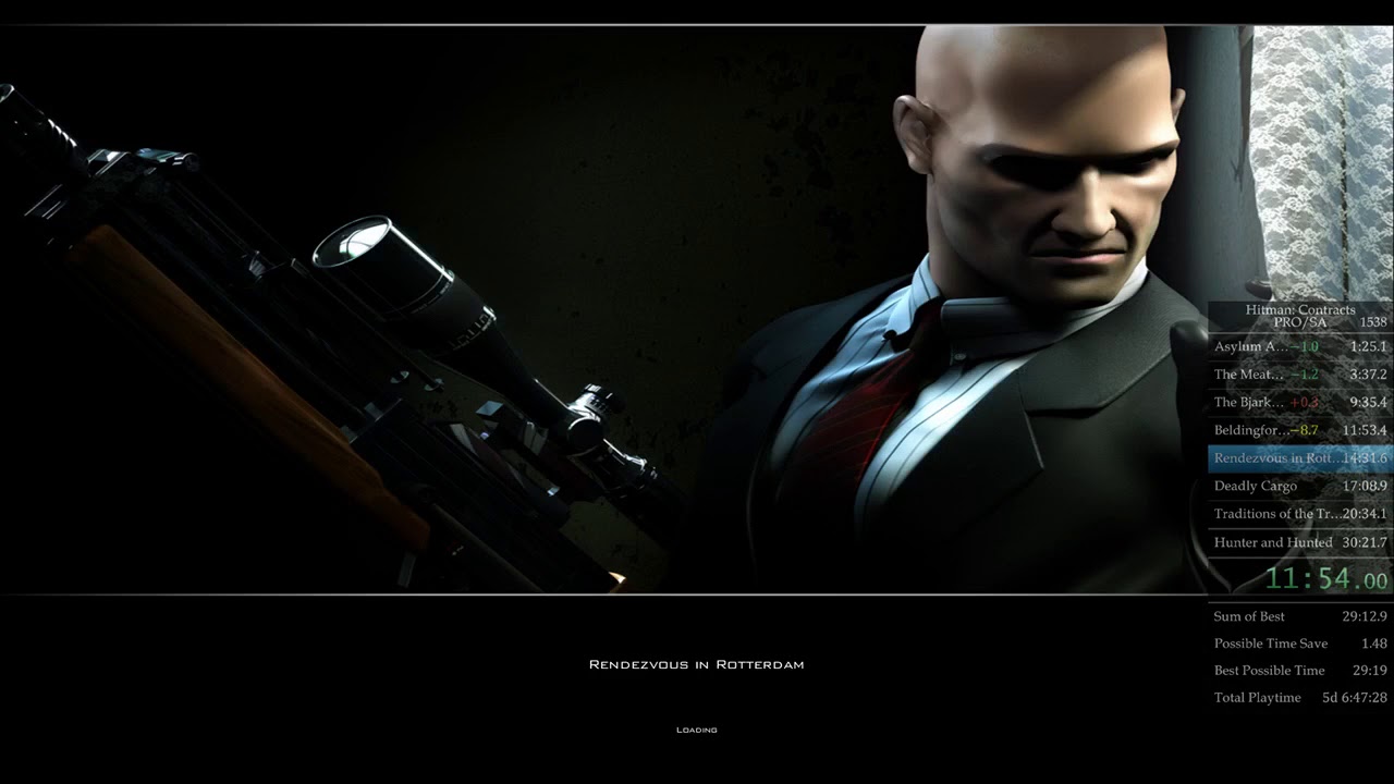 [PB] Hitman: Contracts - PRO/SA speedrun - 29:27
