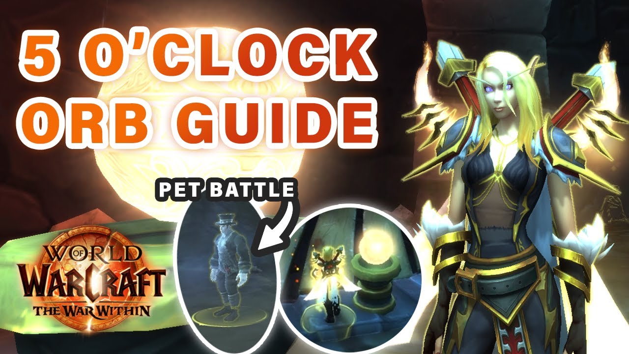 Felcycle Mount | 5 O'Clock Orb Guide 5/12 | Pet Battle Jeremy Feasel ► WOW: The War Within