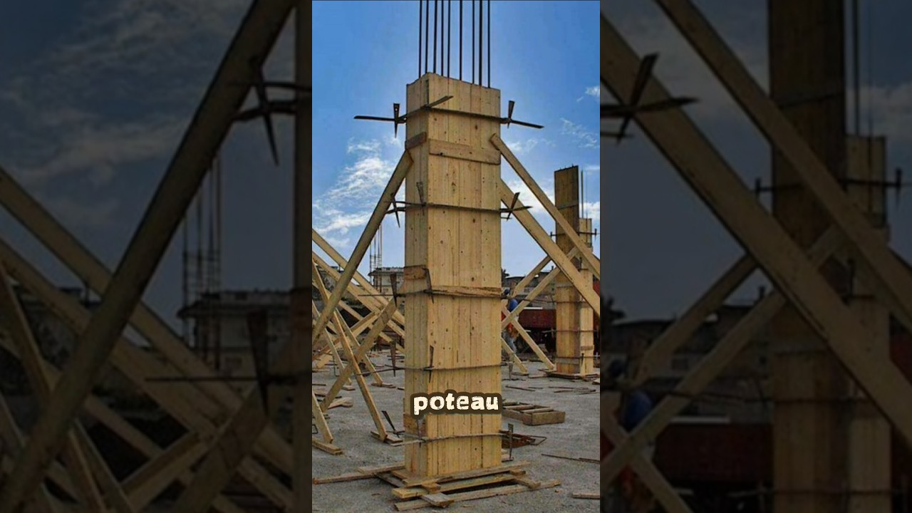 Poteau Ou Raidisseur ? On Les Confond Souvent ! #shorts #construction #btp #fyp #foryou #aaronbanza