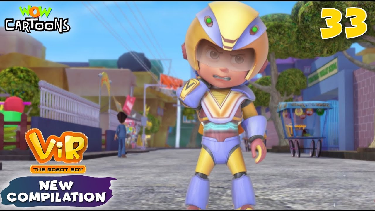Vir The Robot Boy in Hindi: New Compilation 33 | Animated Series | Wow Cartoons