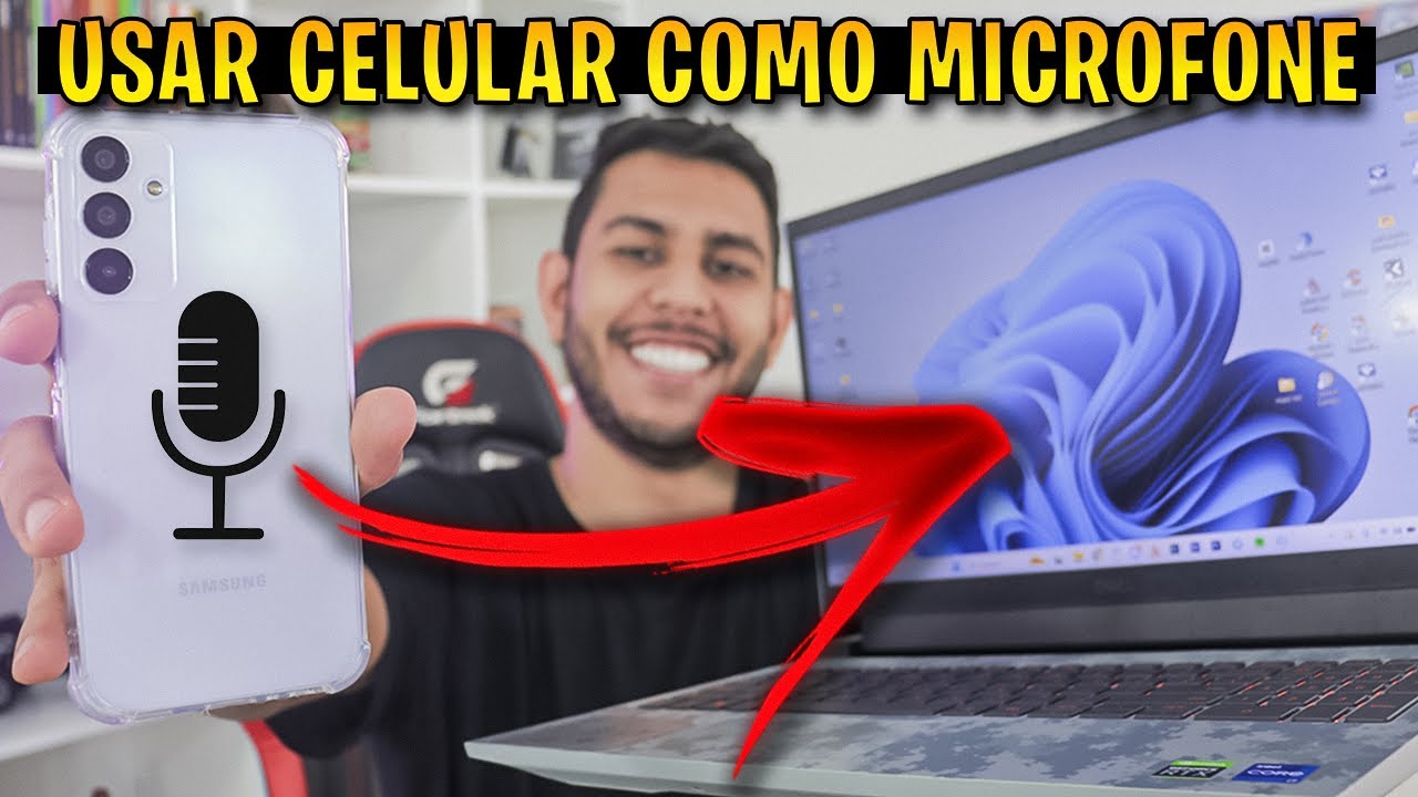 Atualizado✅ Como usar CELULAR como MICROFONE no PC (método mais fácil e rápido)