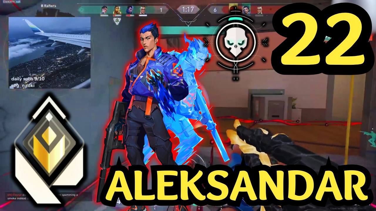 🔥 22 KILLS with ALEKSANDAR YORU — Split MAP MVP… But LOST 🔥 Valorant VOD