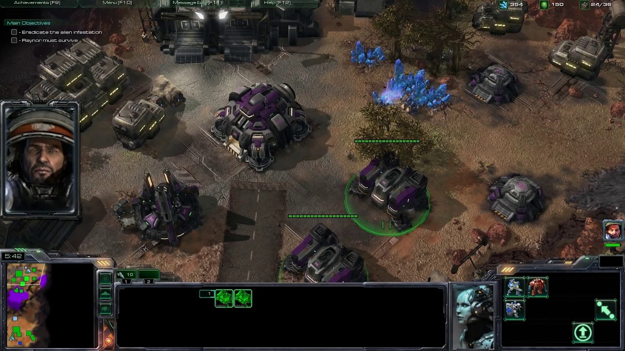 SC1 Campaign in SC2 - Mission 1 - HuskyStarcraft