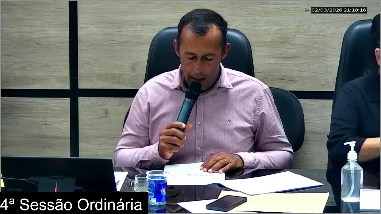4ª Sessão Ordinária