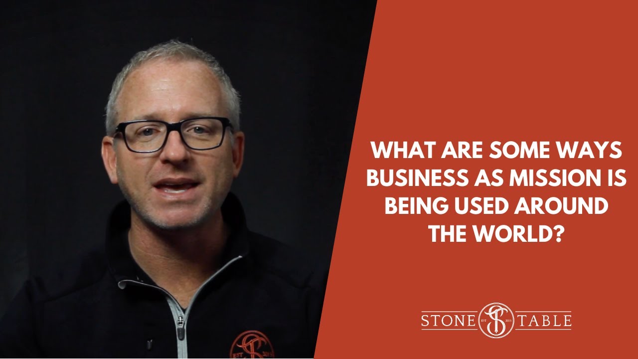 What are some ways business as mission is being used around the world?