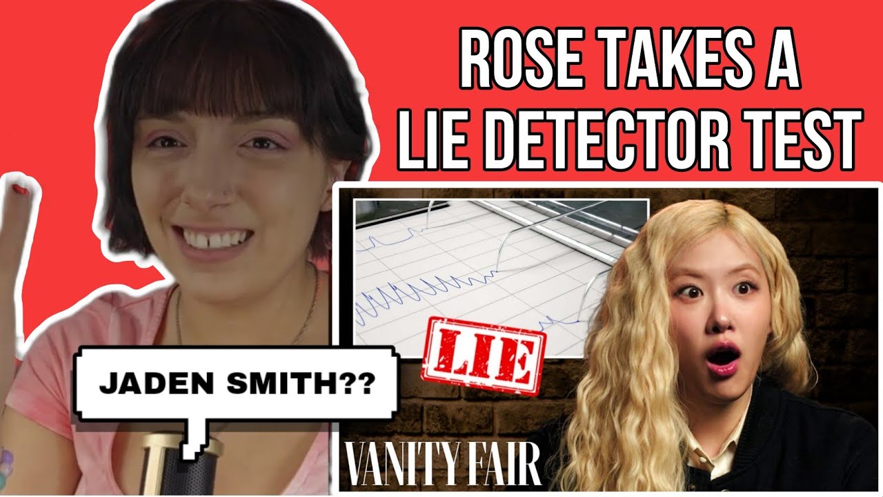 Rosé Takes a Lie Detector Test | Vanity Fair | BLACKPINK REACTION