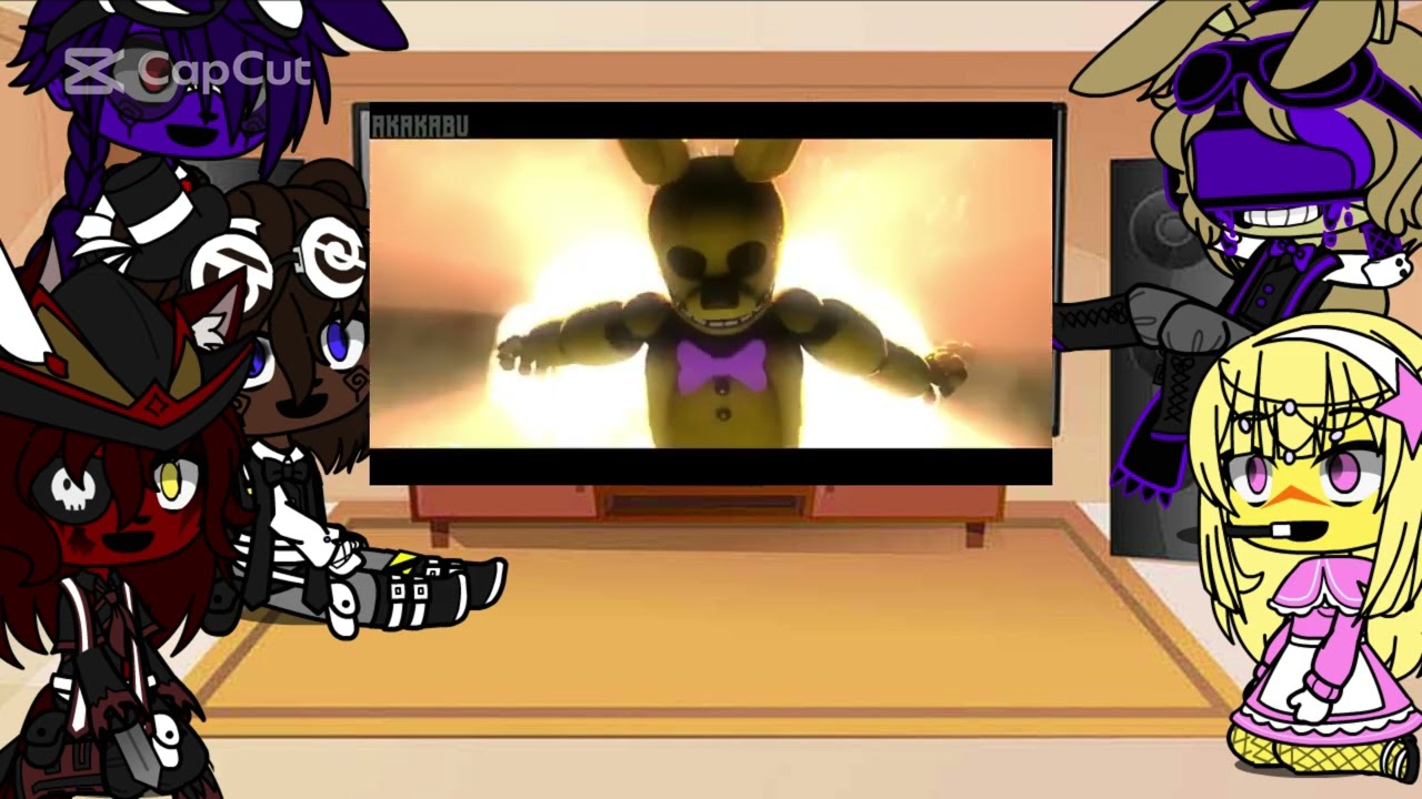 FNAF react to The Greatest Show Unearthed