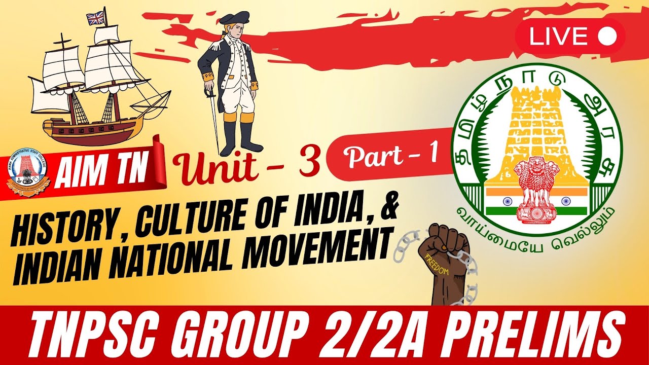 “🔥TNPSC Group 2/2A PYQ based Class | Unit - 3 | Part - 1 by Mr. R. Puviyarasu | Don’t Miss!”