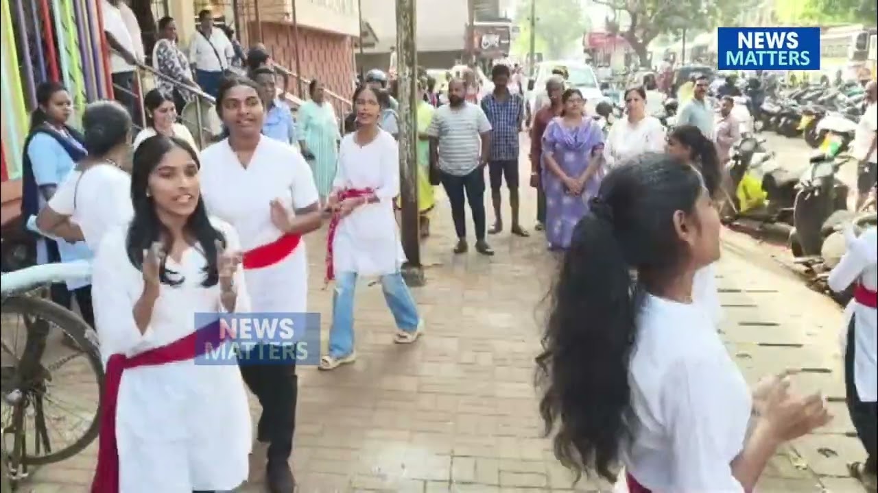 Nursing students, health officials stage street plays in Vasco to spread leprosy awareness