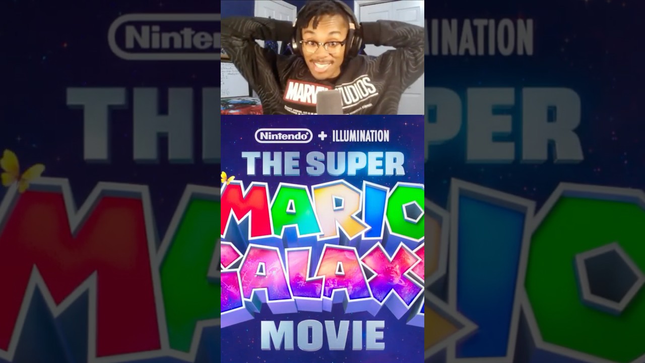 MARIO GALAXY MOVIE ANNOUNCED?! #mario #mariomovie #nintendo