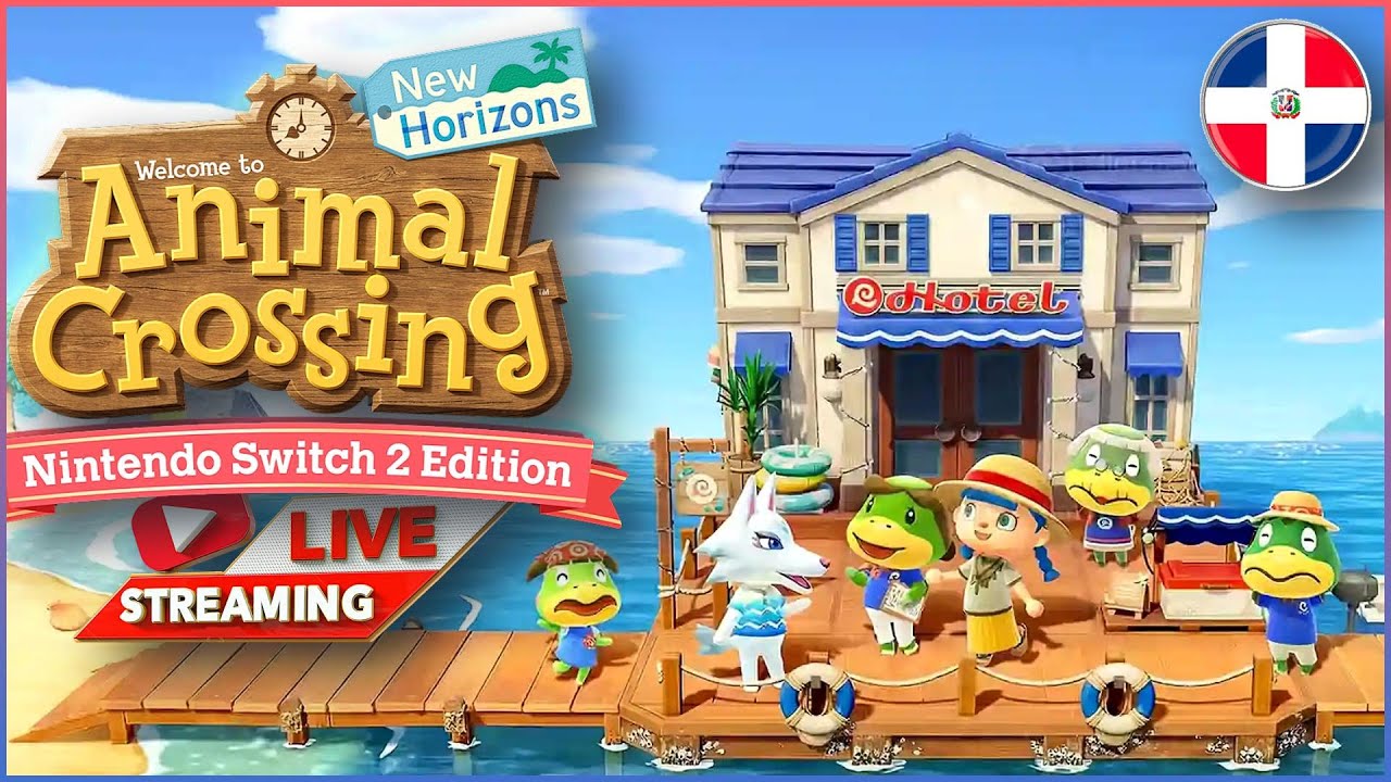 🎮 Completar el hotel paso a paso | Animal Crossing New Horizons LIVE🎯