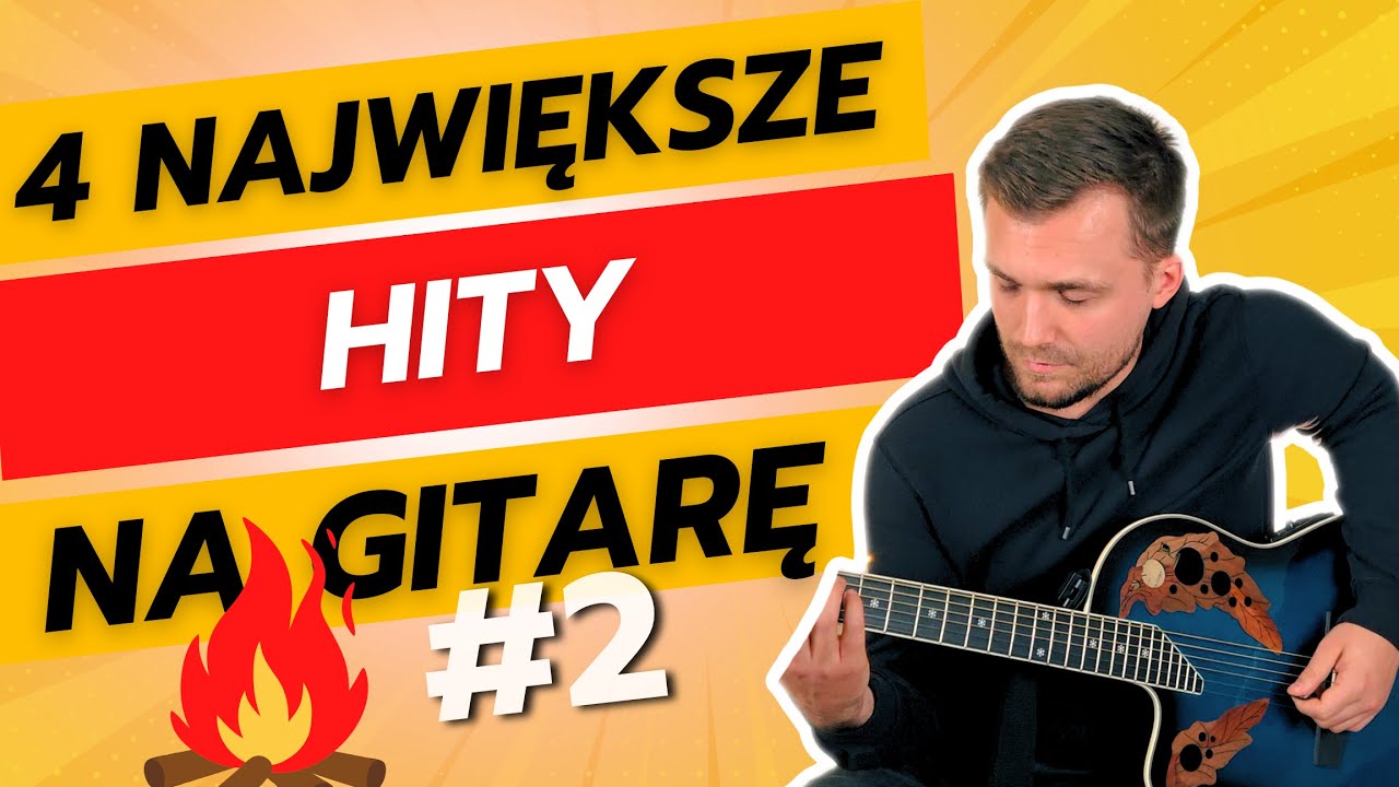 ZAGRASZ TO DZISIAJ! 4 Utwory na GITARĘ na start DLA POCZĄTKUJĄCYCH! Poznaj KLASYKI polskiego rocka!