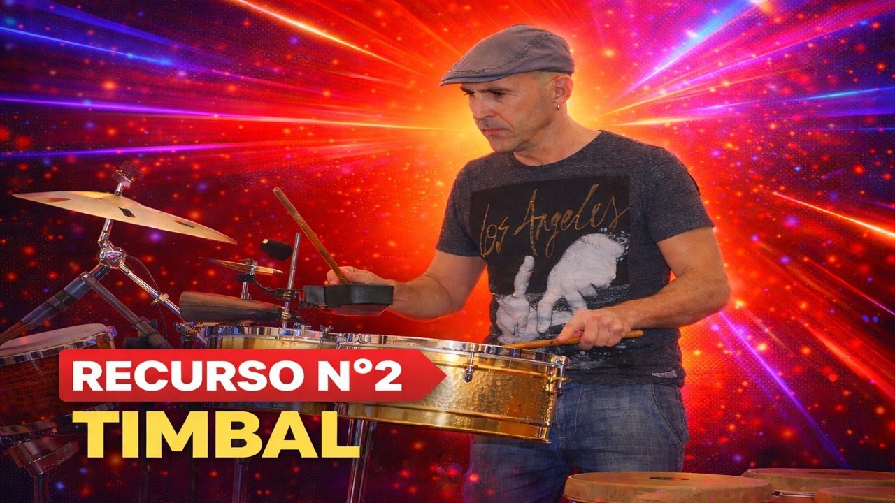 Salsa timbal break 🔥RECURSO #2 Afro-Cuban timbales lesson + FREE PDF