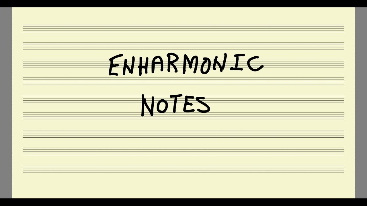 Enharmonic Notes