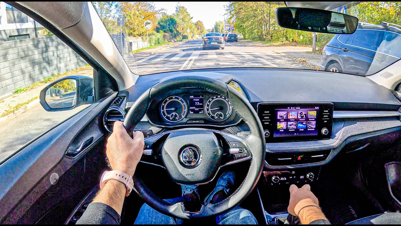 NEW Skoda Fabia 2024 | 1.0 TSI 115 hp | POV Test Drive