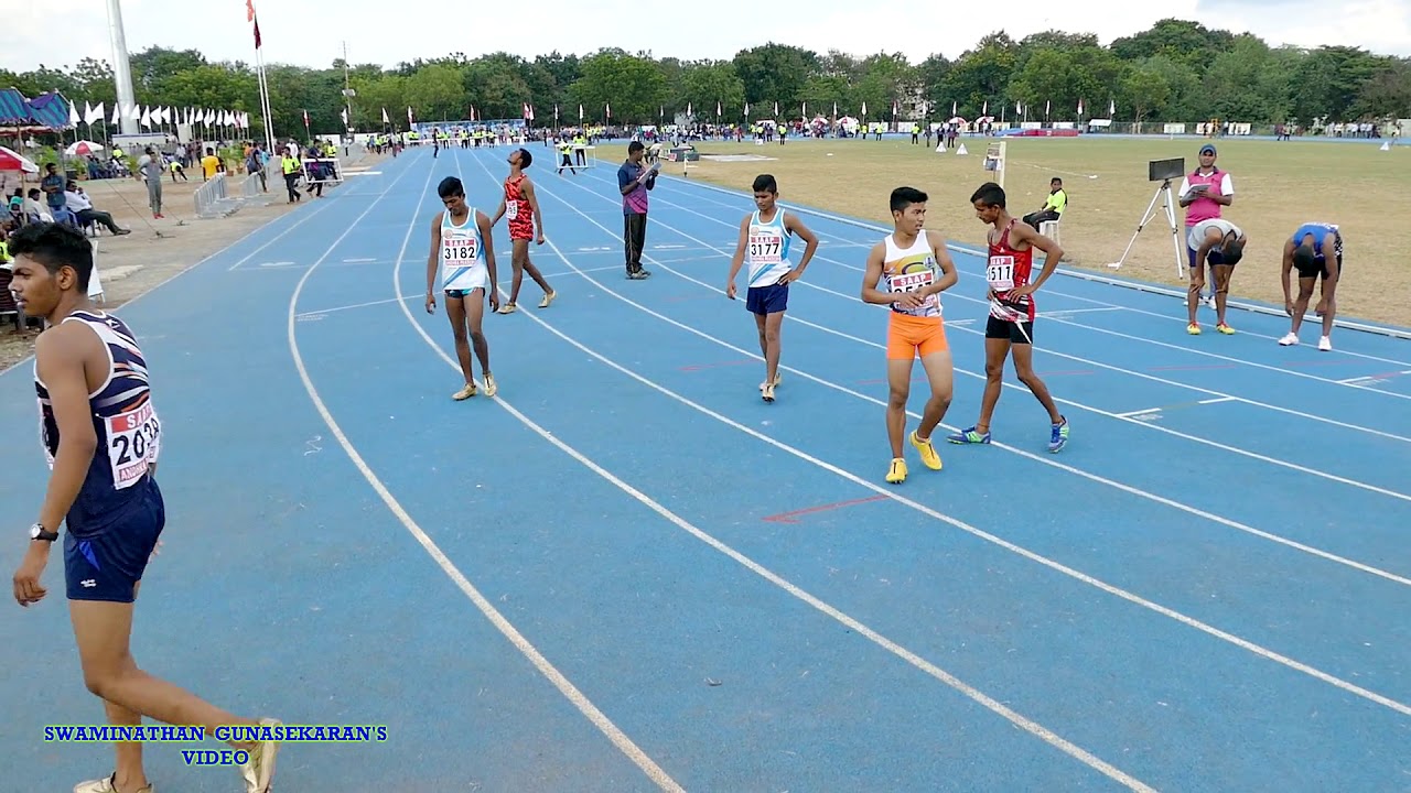 BOY'S U14  600m RUN FINAL. 33rd National Junior Athletics Championships 2017