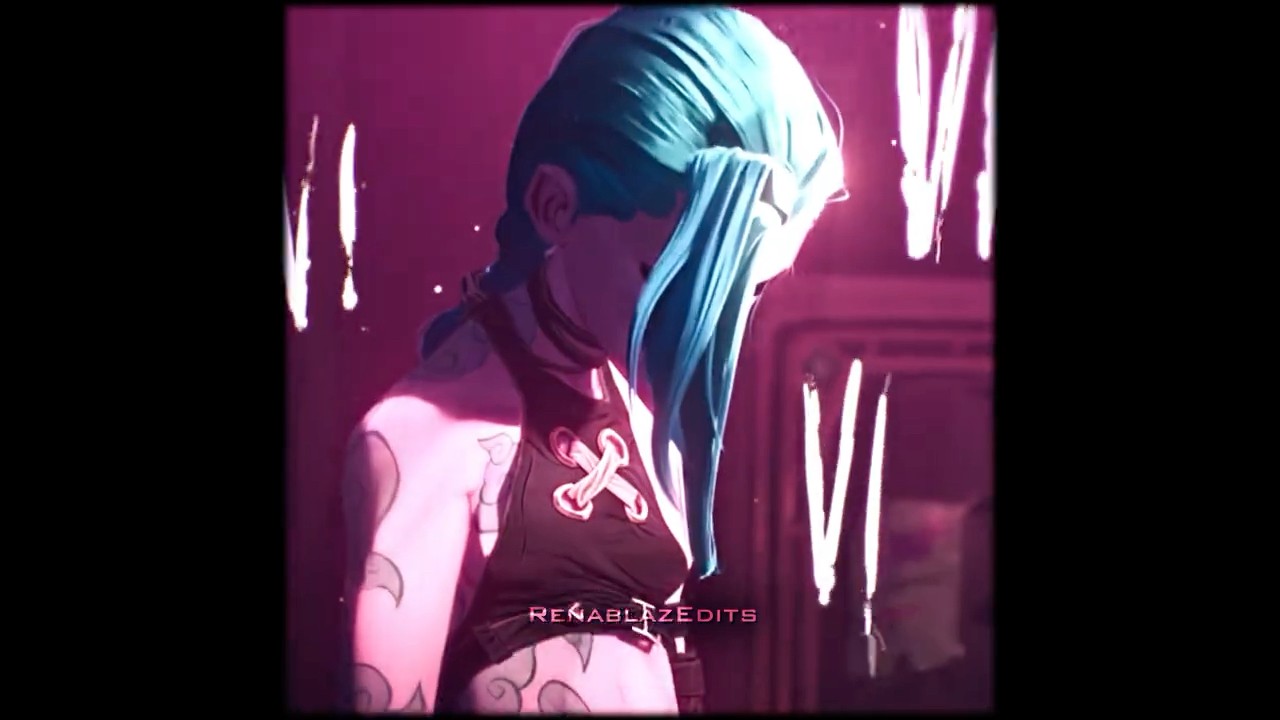 Jinx edit | Dystopia - slowed | Arcane edit
