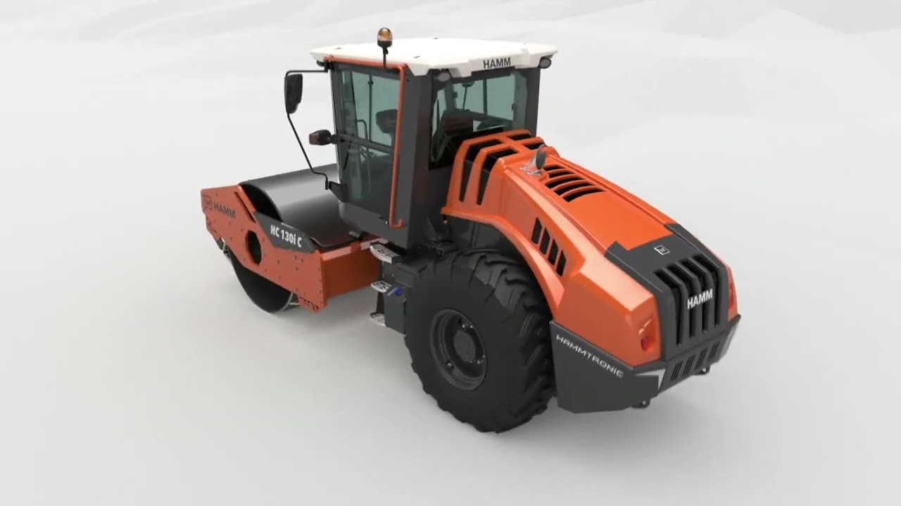 Rodillo compactador de 12tn HAMM H110i