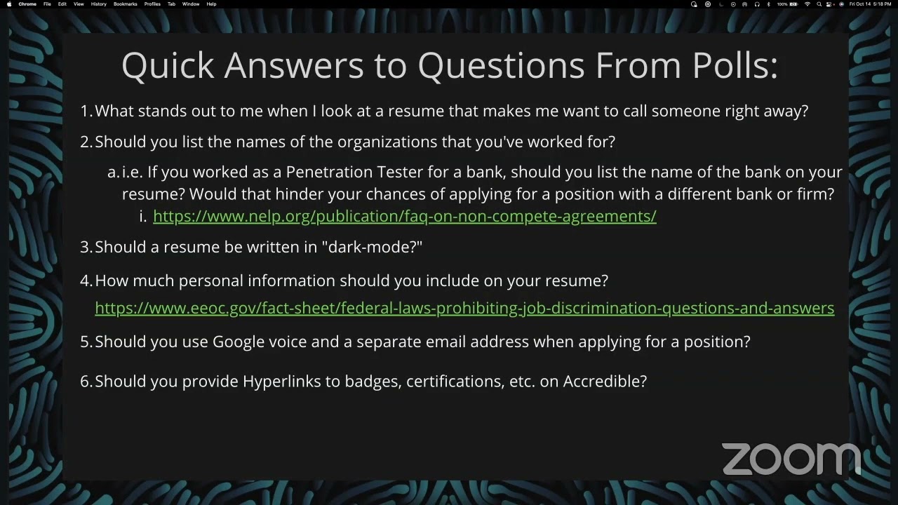 OffSec Live | How to Write a Cybersecurity Resume