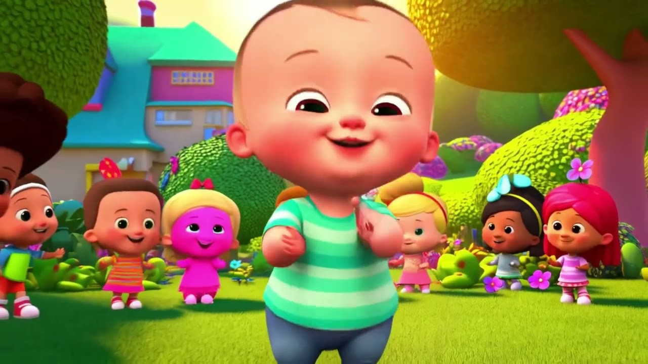 👶 Crawling Garden Adventure! Kids Rhyme - Baby Explores Nature!