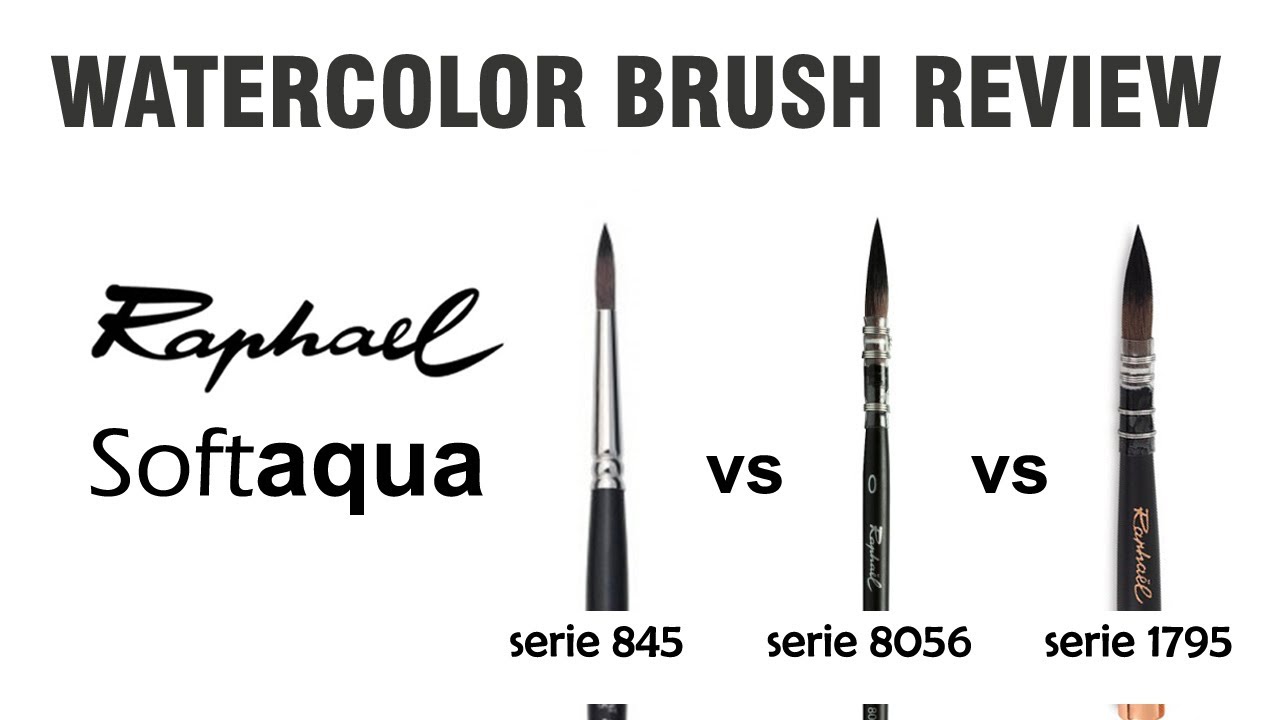 [Raphaël Brush Review] Raphaël, Softaqua, My favorite brush!! (sub ENG)