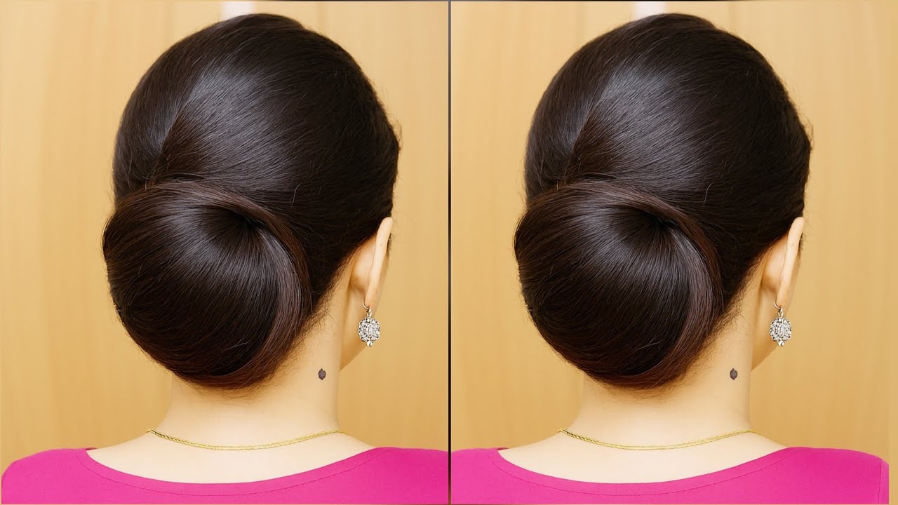 Super Easy ✨Low Bun Hairstyles For Ladies | Juda Hairstyle For Long Hair | Hair Bun Style | Juda