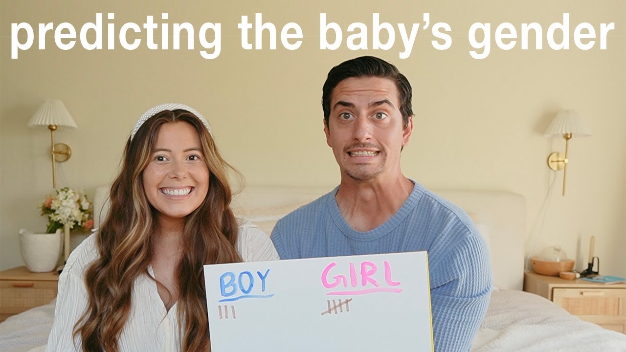 GUESSING THE BABY'S GENDER ⎮ Testing Old Wives Tales