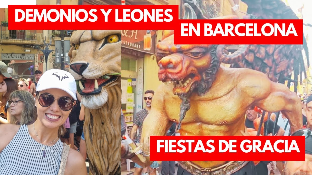Fiestas de Gracia 2023 en Barcelona