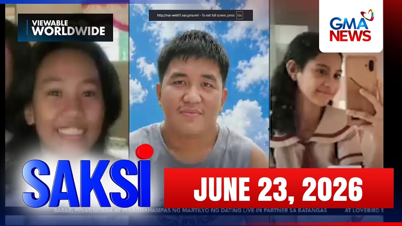 Saksi Express: June 23, 2026 [HD]