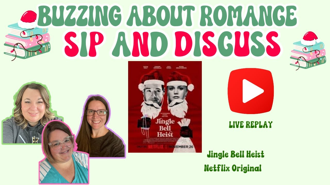 Live Replay- Review of Jingle Bell Heist a Movie on Netflix