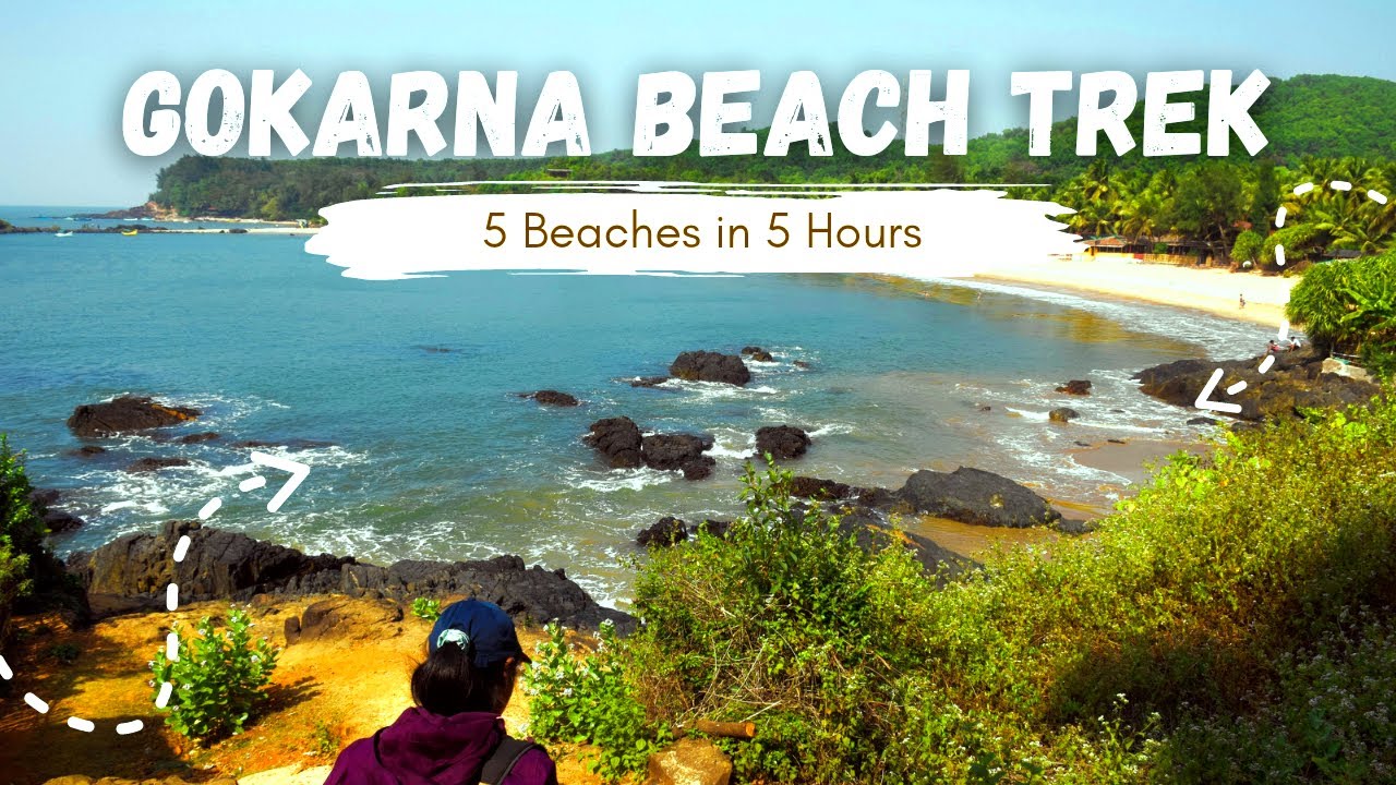 Unique Gokarna Beach Trek (4K) | 5 Beaches in 5 Hours