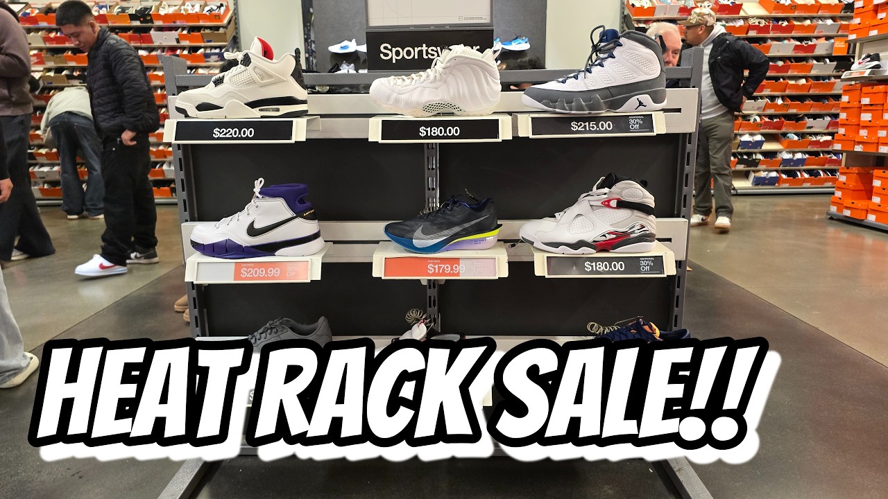Seein' Sales on Heat Rack @ Nike Outlet!!